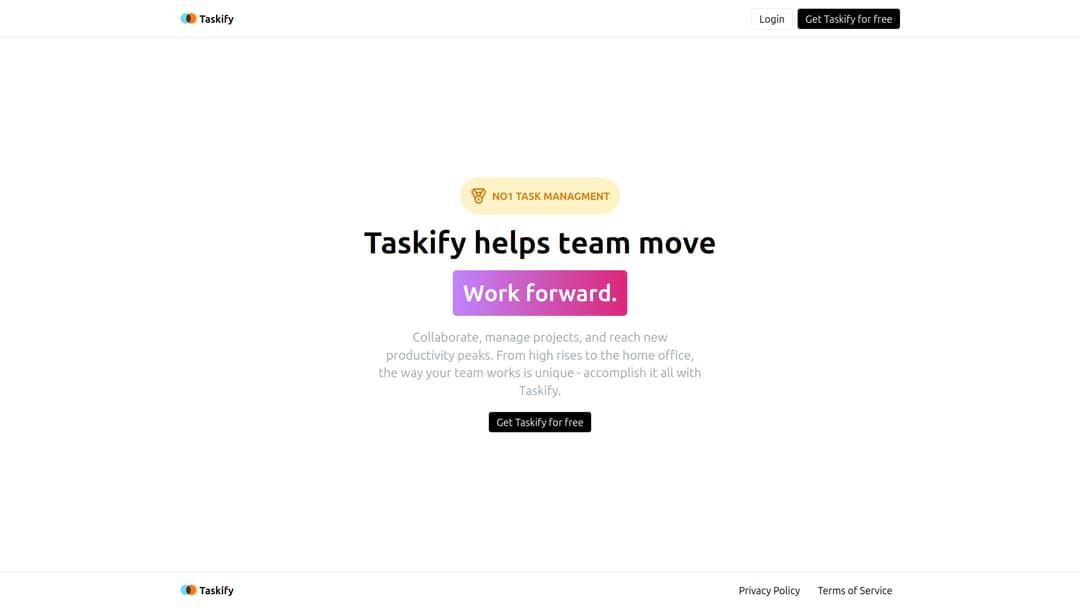 Taskify - No1 Task Managment